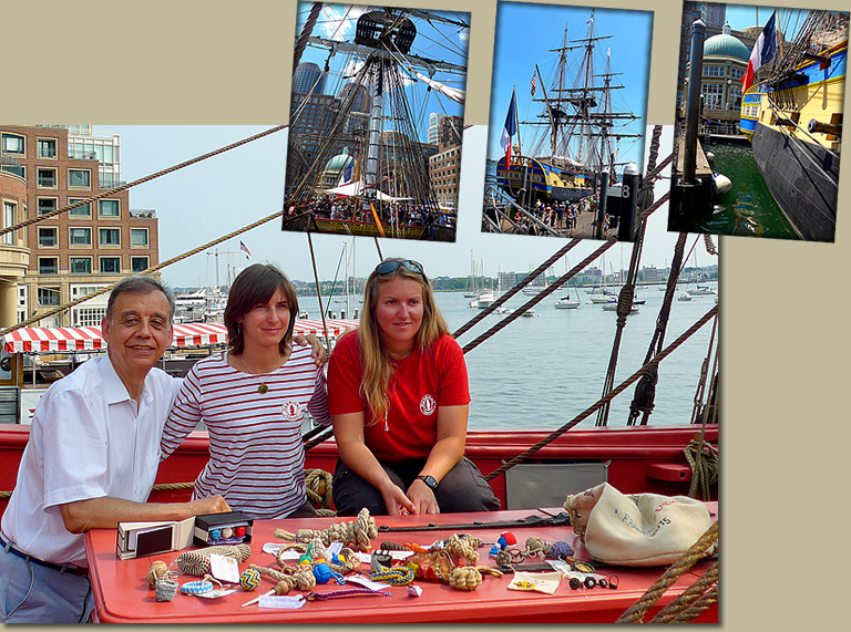 L'Hermione à Boston